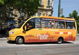 Centro Histórico de Praga no micro-ônibus Hop on Hop off